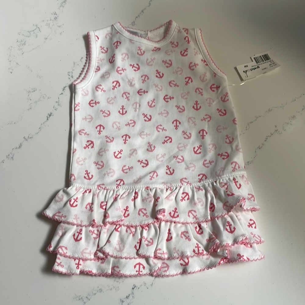 NWT Girls Nautical Onesie Dress